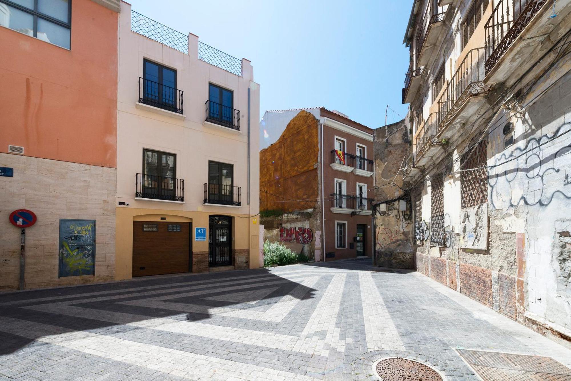 Duplex En Centro De Malaga, Calle Nuno Gomez Bagian luar foto